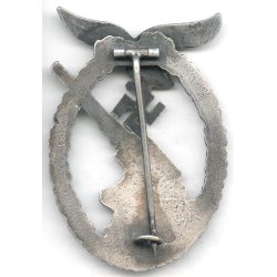 German WW2 Luftwaffe Flak Artillery badge 'Juncker'
