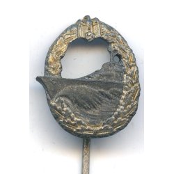 German WW2 Kriegsmarine Destroyer badge miniature stickpin
