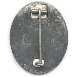 German WW2 Wound badge in silver 1939 '107'