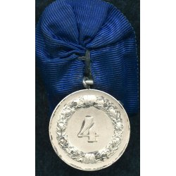 German WW2 Wehrmacht Long Service Award - 4 years - Parade mounted