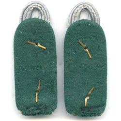 German WW2 Oberst Schutzpolizei shoulder boards