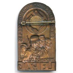 German WW2 SA- 35th Leipzig Brigade 1935 Badge