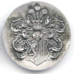 German WW2 DAF 75 Massen-Kundgebung in Leipzig 22. Oktober 1937 Token