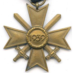 German WW War merit cross 2 cl 1939 with swords