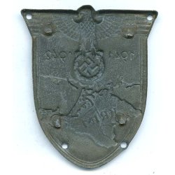 German WW2 Krim Army Campaign Shield