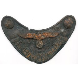 German WW2 Feldgendarmerie gorget