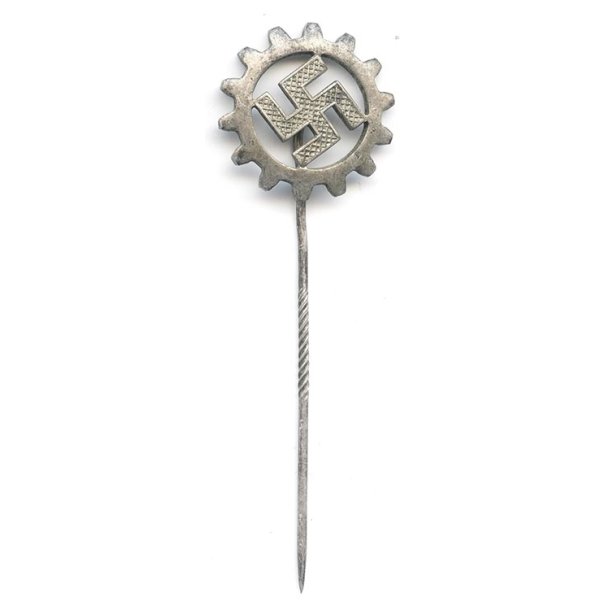 German WW2 DAF member's pin 'RZM 72'