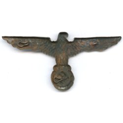 German WW2 Kriegsmarine first pattern tropical pith helmet eagle