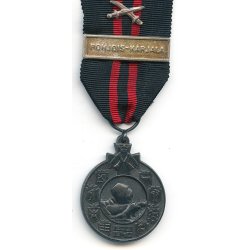 German WW2 Finnish Winter war medal with Swords 'POHJOIS-KARJALA'