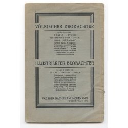 German WW2 Das Programm der N.S.D.A.P 1930 booklet