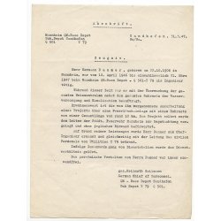 German WW2 Luftwaffe Channel island document group