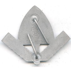 German WW2 RAD  member's cap insignia
