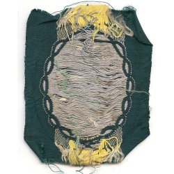 German WW2 Gebirgsj�ger Edelweiss arm patch - BEVO version