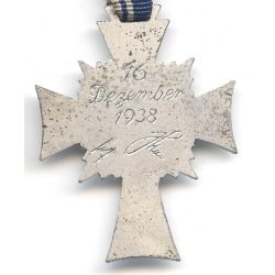German WW2 Mother's Cross in Silver