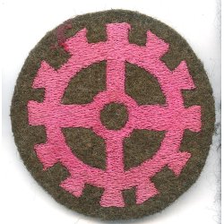 German WW2 Panzer Mechanic's Afrikakorps/Tropical sleeve badge