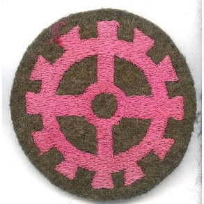 German WW2 Panzer Mechanic's Afrikakorps/Tropical sleeve badge