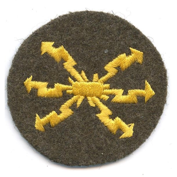 German WW2 Radio operator Afrikakorps/Tropical sleeve badge