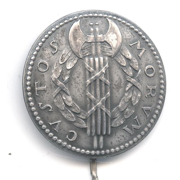 Swedish unknown "Custos morum" member's badge