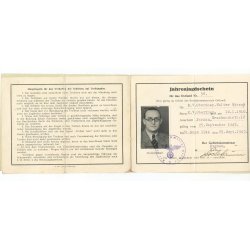 German WW2 Ober inspektor Walter Staack - Military administration paper group