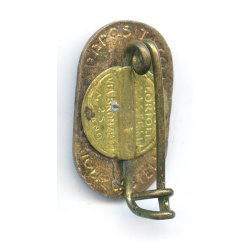 Italian 1922-1943 PNF Fascists Enamel Badge "F.M. Lorioli"