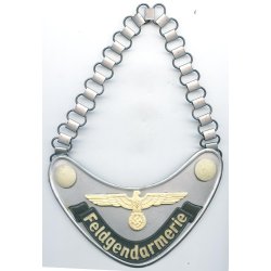 German WW2 Feldgendarmerie gorget