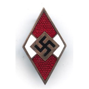 German WW2 HJ Member's badge 'M1/25'