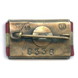 German WW2 BDM Proficiency Badge in Bronce 'M1/15'