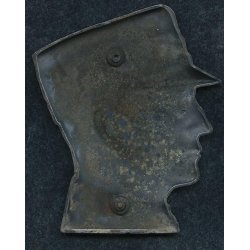 German  WW2 early SS man wall plaque