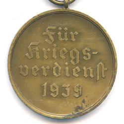 German WW2 War merit medal