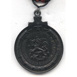 Finnish WW2  Winter War medal 1939-40 for Foreign volunteers with LAPPI clasp and swords
