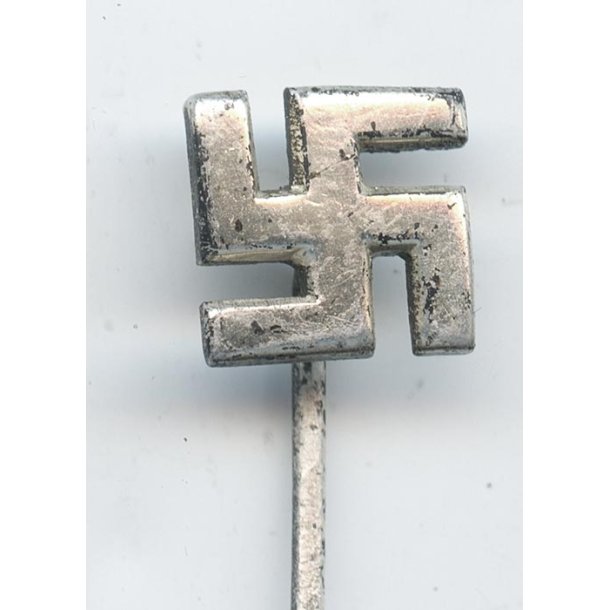 German WW2 NSDAP/Patriotic/Sympathy jacket swastika pin