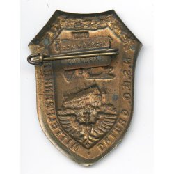 German WW2 NSBO Gautag Mittelfranken 1933 Day Badge