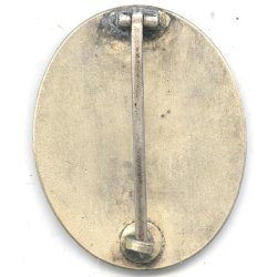 German WW2 Wound badge in silver 1939 � 'L/17' Hermann Werstein, Jena