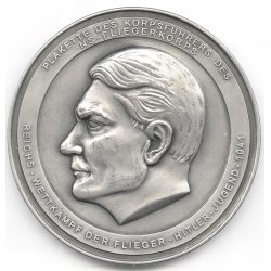 German WW2 NSFK Commemorative Plaque � "Reichswettkampf der Flieger-Hitler-Jugend 1941" (Deschler u. Sohn)
