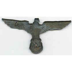 German WW2 Kriegsmarine first pattern tropical pith helmet eagle