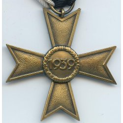 German WW2 War merit cross 2 cl 1939 w/o swords '60' 