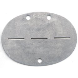 German WW2 Luftwaffe Construction Battalion Dog Tag � 2./Lw.-Bau-Btl. 3/XIII Bechhofen