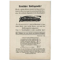 AH, German Worker and Front Soldier - Kampfschrift no9 1932