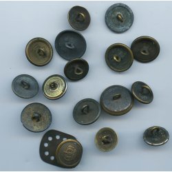 German WW1 and earlier rare button lot