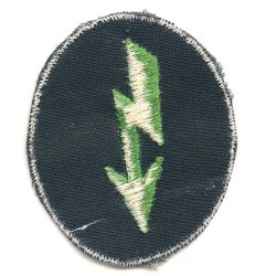 German WW2 Army Panzer Grenadier / Gebirgsjger signal personnel's sleeve badge