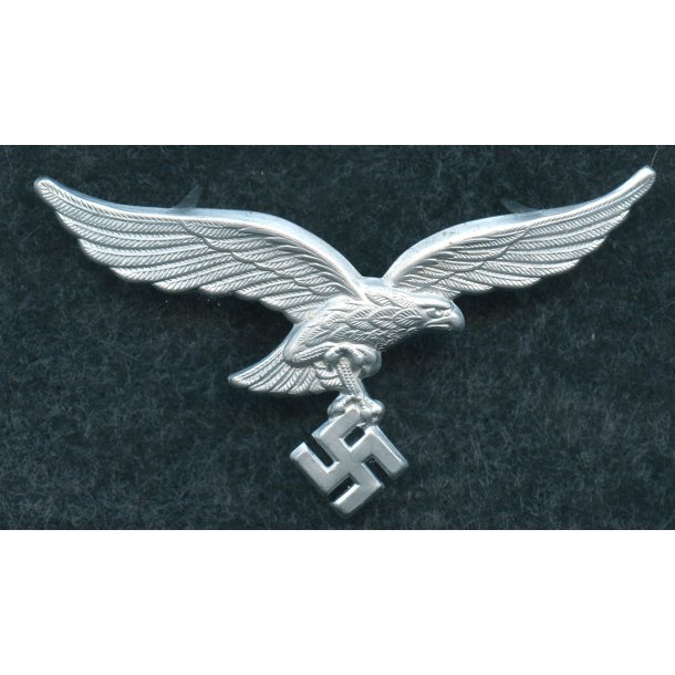 German WW2 Luftwaffe visor cap insigna(Carl Halfar Factory find)