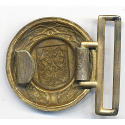 Firefighter Hessen-Nassau Officer's belt buckle WW2 