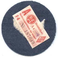 German WW2 MARINE-HJ/DJ rank sleeve badge