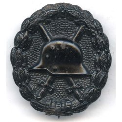 German WW1 Wound badge in black 1914