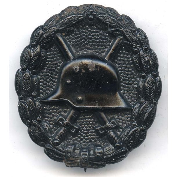 German WW1 Wound badge in black 1914