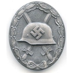 Gerrman WW2 Wound badge in silver 1939 '65'