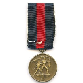 German WW2 October 1 1938 Commemorative Medal