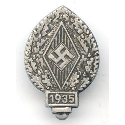 German WW2 HJ Siegernadel  ''1935''  - Sport Award