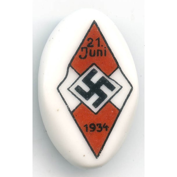 German WW2 HJ Siegernadel  "1934"  - Sport Award