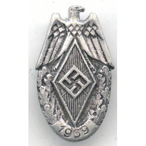 German WW2 HJ Siegernadel  